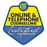 Online and Telephone Counselling Certified Counsellor Logo